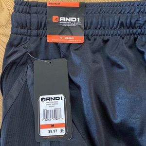 Men’s medium and one shorts, basketball, new with tags
